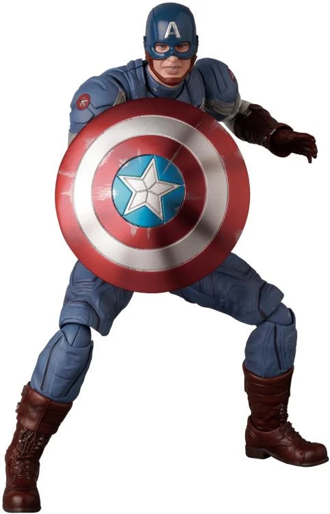 Pedido Figura Capitán América (Classic Suit) - Captain America: The Winter Soldier - MAFEX marca Medicom Toy No.220 escala pequeña 1/12