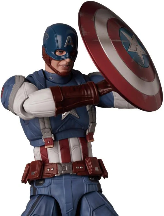 Pedido Figura Capitán América (Classic Suit) - Captain America: The Winter Soldier - MAFEX marca Medicom Toy No.220 escala pequeña 1/12