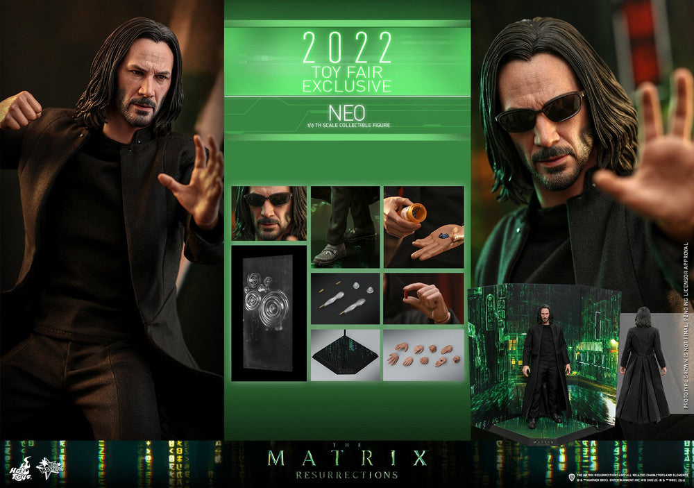 Pedido Figura Neo - The Matrix Resurrections - Toy Fair Exclusive 2022 marca Hot Toys MMS657 escala 1/6