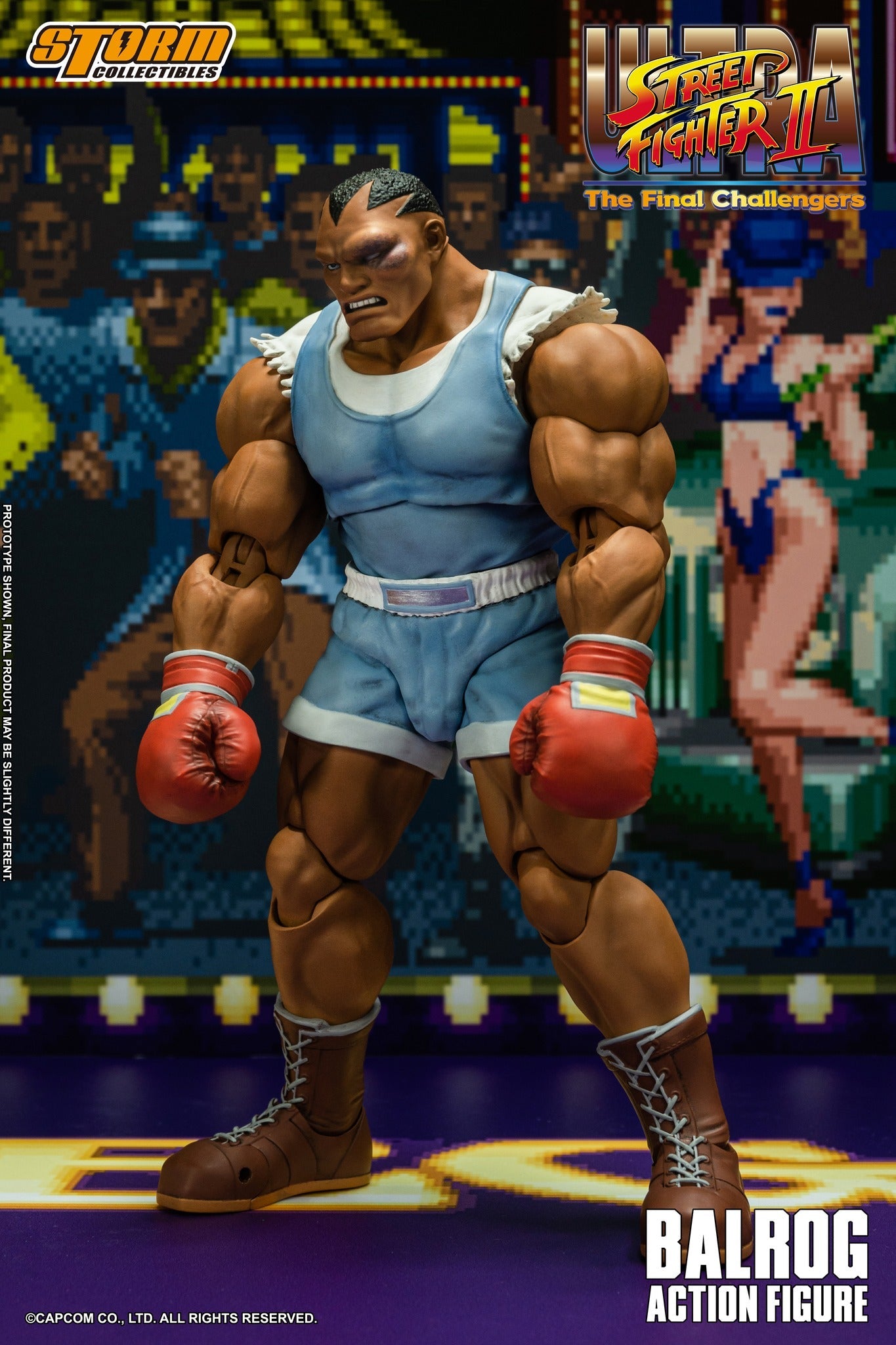 Pedido Figura Balrog - Ultra Street Fighter II marca Storm Collectibles escala pequeña 1/12