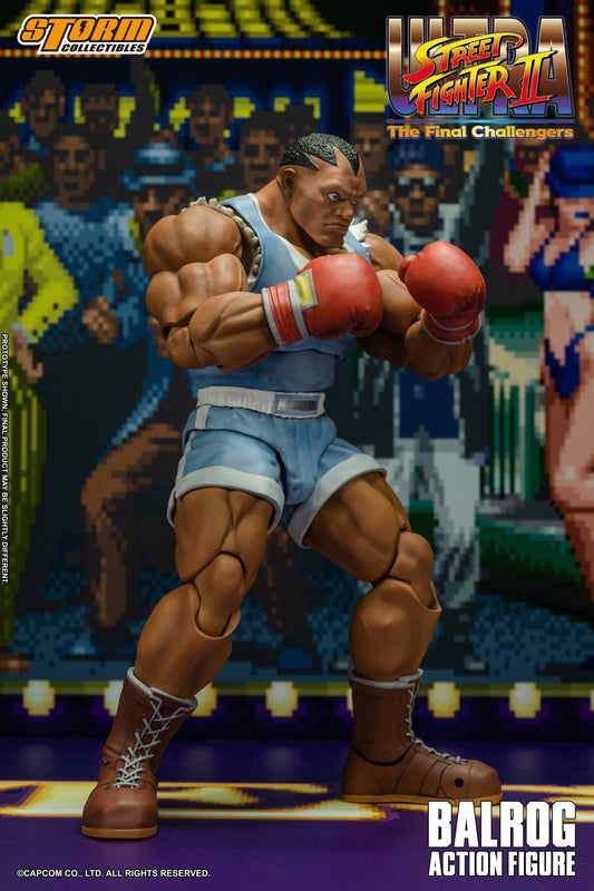 Pedido Figura Balrog - Ultra Street Fighter II marca Storm Collectibles escala pequeña 1/12