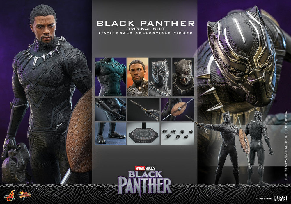 Pedido Figura Black Panther Legacy - Original Suit marca Hot Toys MMS671 escala 1/6