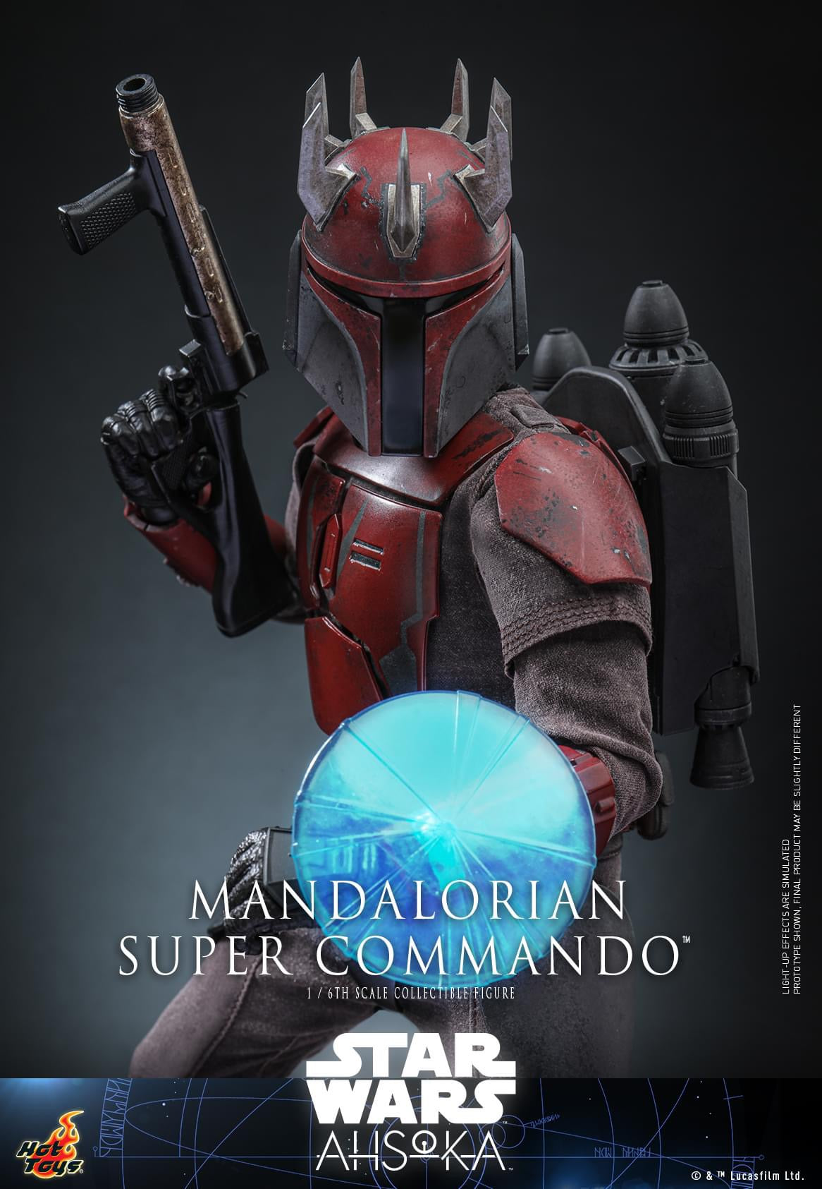 Pedido Figura Mandalorian Super Commando™ - Star Wars: Ahsoka ™ marca Hot Toys TMS127 escala 1/6