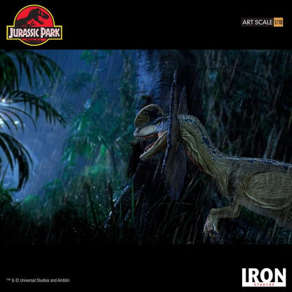 Preventa Estatua Dilophosaurus - Jurassic Park Icons - Limited Edition marca Iron Studios escala de arte 1/10