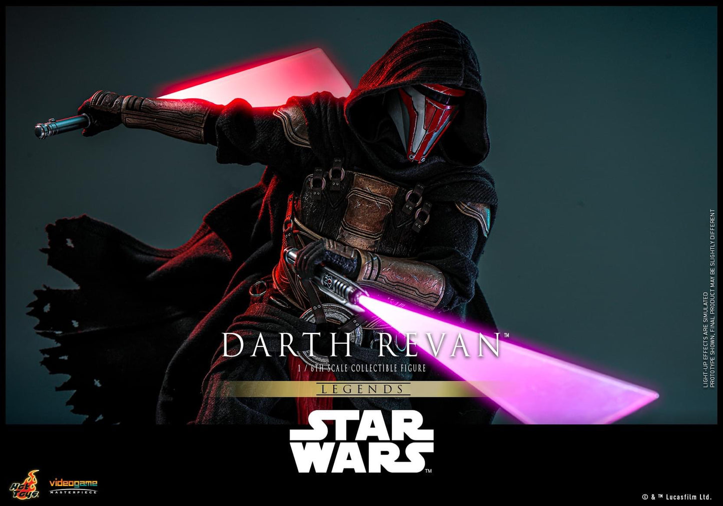 Preventa Figura Darth Revan - Star Wars Legends™ marca Hot Toys VGM62 escala 1/6