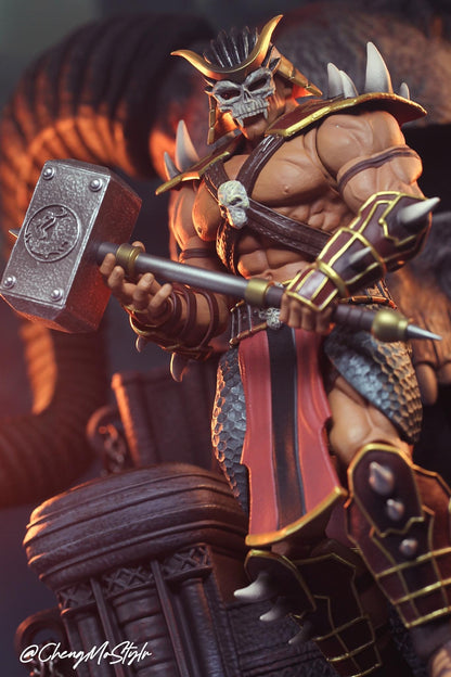 Pedido Figura Shao Kahn con Trono (Deluxe Edition) - Mortal Kombat marca Storm Collectibles escala 1/12