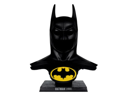 Preventa Cowl / Capucha de Batman - Batman (1989) - Replica marca Mcfarlane Toys escala real 1/1 (62.23 cm)