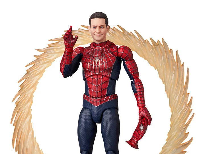 Preventa Figura Friendly Neighborhood Spider-Man - Spider-Man: No Way Home - MAFEX marca Medicom Toy No.241 escala pequeña 1/12