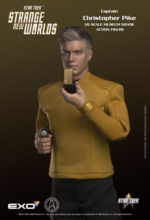 Pedido Figura Captain Christopher Pike - Star Trek: Strange New Worlds marca EXO-6 EXO-02-081 escala 1/6