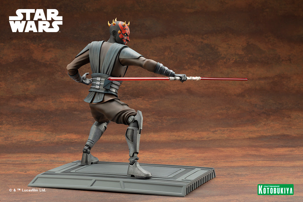 Preventa Estatua Darth Maul - Star Wars: The Clone Wars - ArtFX marca Kotobukiya escala 1/7