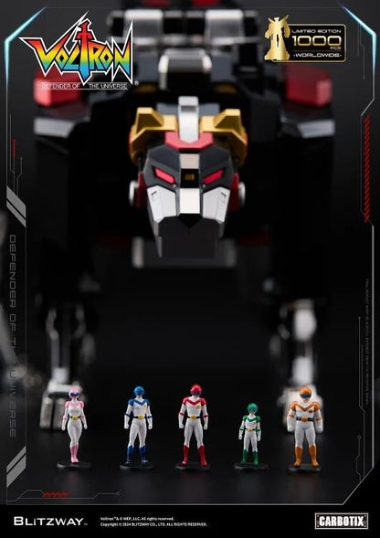 Preventa Figura Black Voltron (DIECAST) (Exclusiva Edición Limitada) - Carbotix Series marca Blitzway BW-CA-11101 (38 cm)