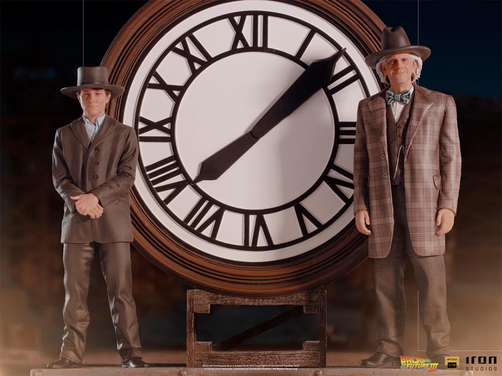 Pedido Estatua Marty & Doc at the Clock DELUXE - Back to the Future Part III - Limited Edition marca Iron Studios escala de arte 1/10