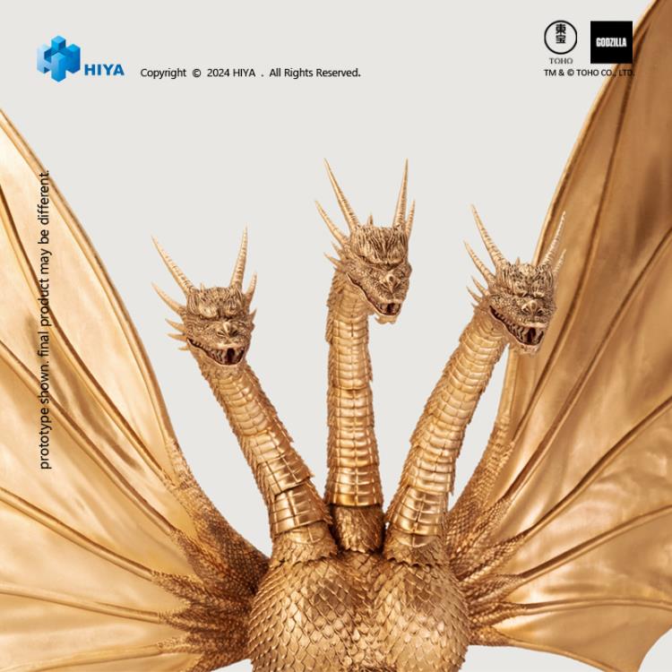 Preventa Figura King Ghidorah (PX Previews Exclusive) - Godzilla vs. King Ghidorah (1991) - Exquisite Basic marca HIYA EBG00 (33 cm)