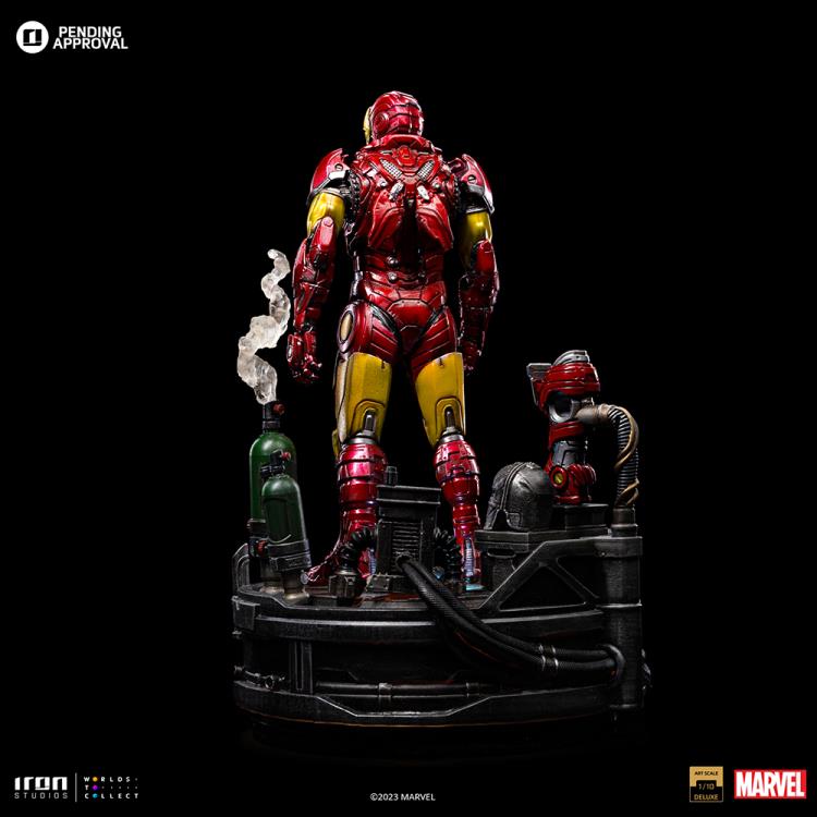 Preventa Estatua Iron Man (Deluxe) - Iron Man Unleashed - Limited Edition marca Iron Studios escala de arte 1/10