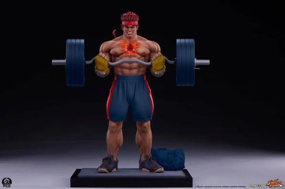 Preventa Estatua Ryu (Powerlifting Evil version) - Street Fighter Premier Series marca PCS Collectibles escala 1/4