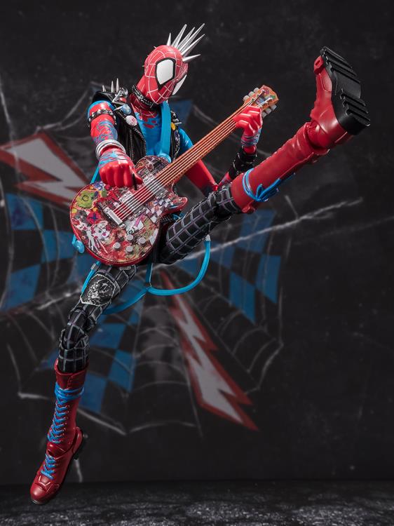 Preventa Figura Spider-Punk - Spider-Man: Across the Spider-Verse - S.H.Figuarts marca Bandai Spirits escala pequeña 1/12