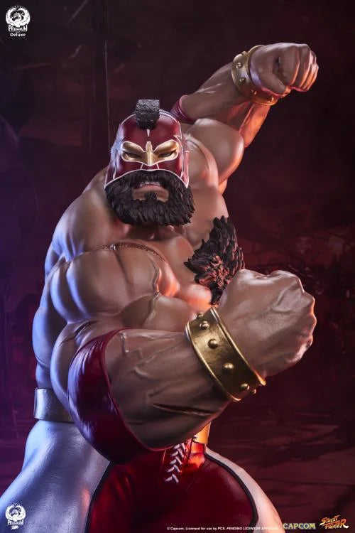 Preventa Estatua Zangief (Deluxe) - Street Fighter Premier Series marca PCS Collectibles escala 1/4