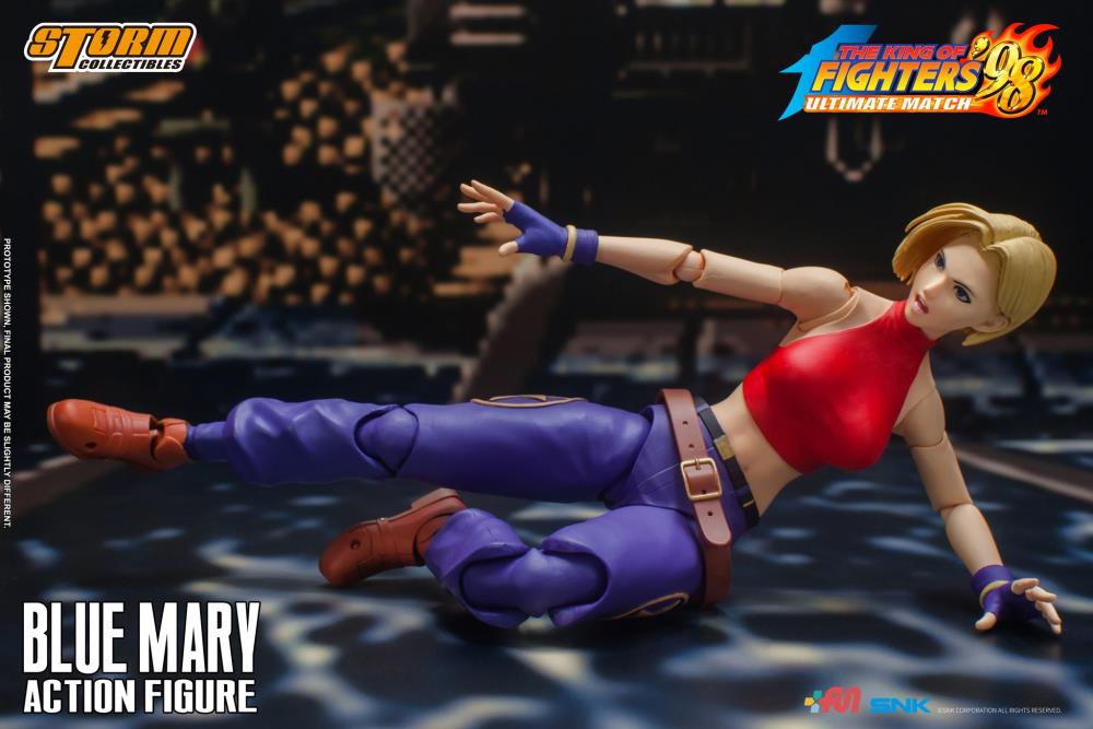 Pedido Figura Blue Mary - The King of Fighters '98 marca Storm Collectibles escala pequeña 1/12