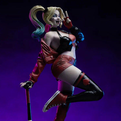 Preventa Estatua Harley Quinn - Gotham City Sirens - Limited Edition marca Iron Studios escala de arte 1/10