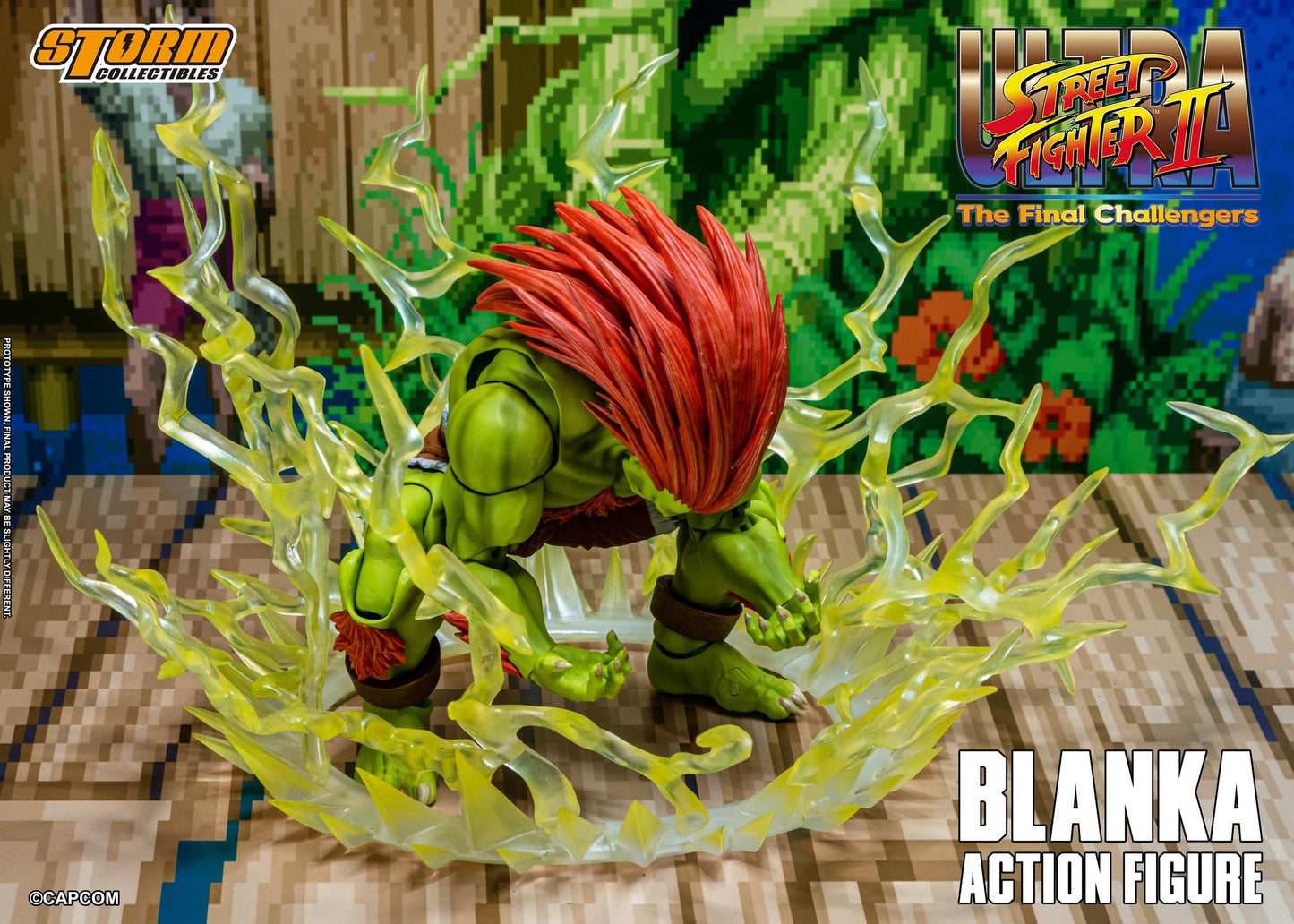 Preventa Figura Blanka - Ultra Street Fighter II: The Final Challengers marca Storm Collectibles CPSF25 escala pequeña 1/12