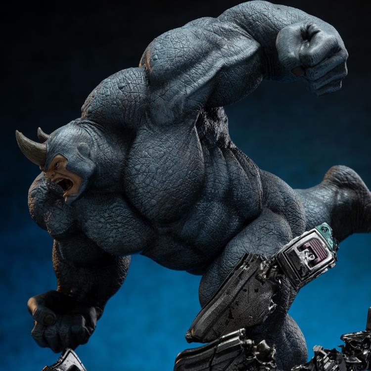 Preventa Estatua Rhino - Marvel Spider-Man vs Villains - Limited Edition BDS marca Iron Studios escala de arte 1/10