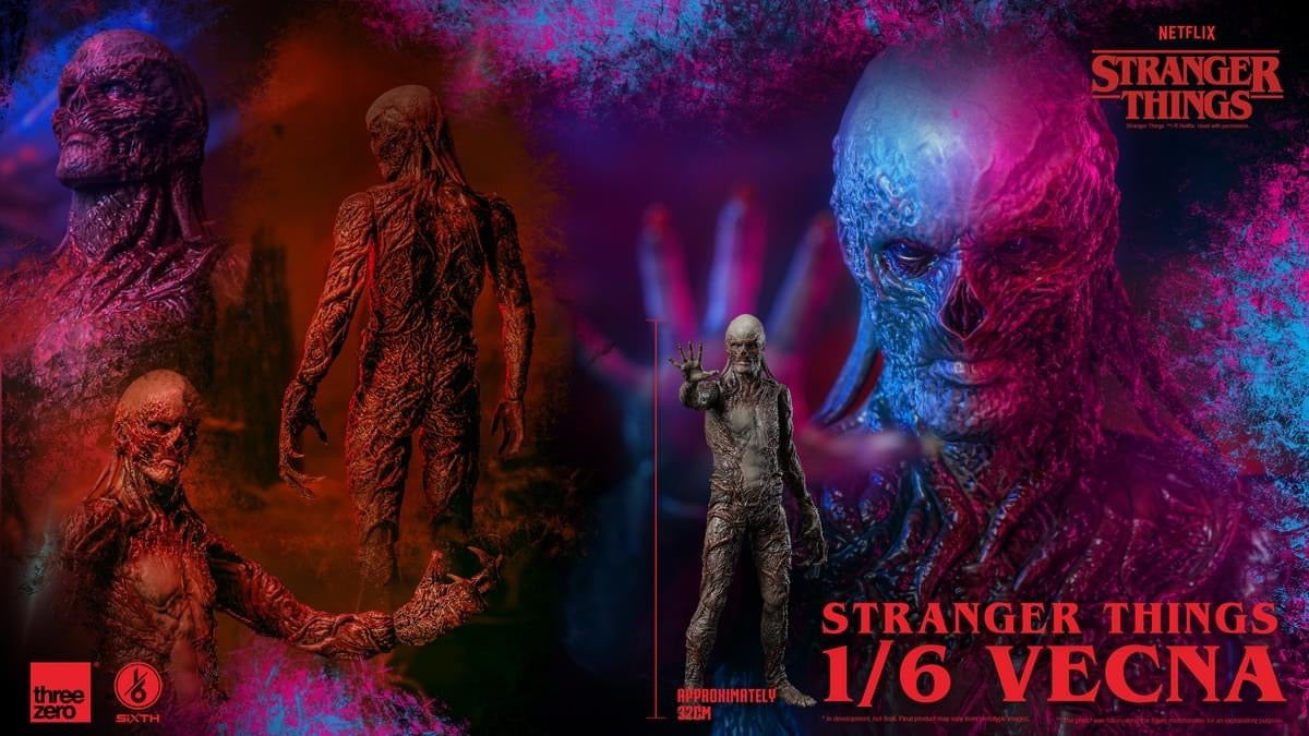 Preventa Figura Vecna - Stranger Things marca Threezero 3Z0513 escala 1/6