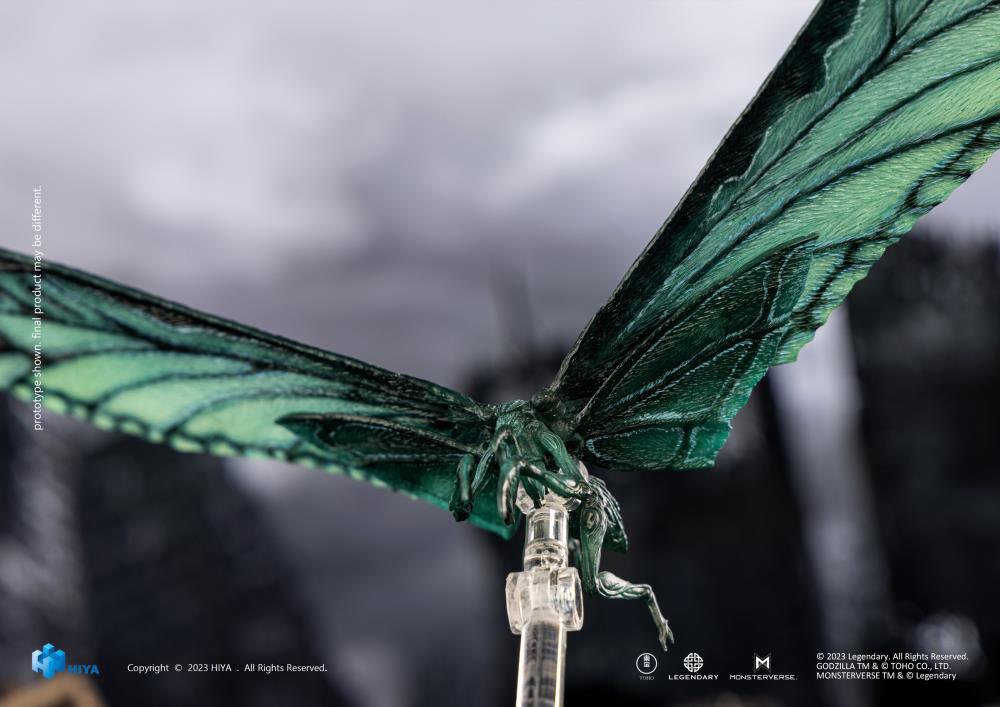 Pedido Figura MOTHRA (Emerald Titan) (Exclusiva PX Previews) - Godzilla: King of the Monsters - Exquisite Basic marca HIYA EBG0411 (36 cm)