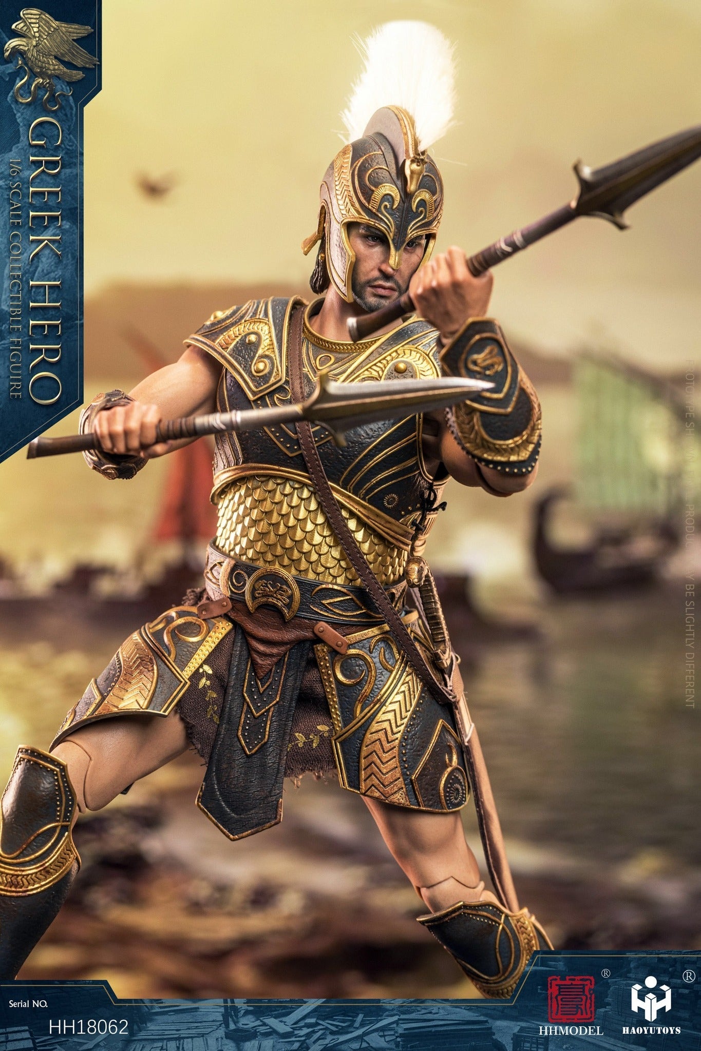 Pedido Figura Greek Hero marca HaoyuToys HH18062 escala 1/6