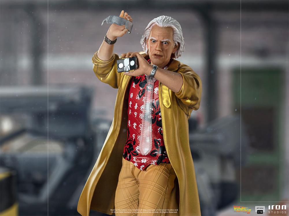 Pedido Estatua Doc Brown - Back to the Future Part II - Limited Edition marca Iron Studios escala de arte 1/10