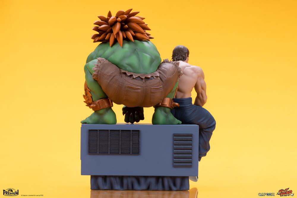 Preventa Set Estatuas Blanka & Fei Long - Street Jam - Street Fighter marca PCS Collectibles escala 1/10