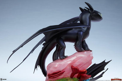 Pedido Estatua Toothless - Cómo Entrenar a tu Dragón: El Mundo Oculto marca Sideshow Collectibles (30.48 cm)