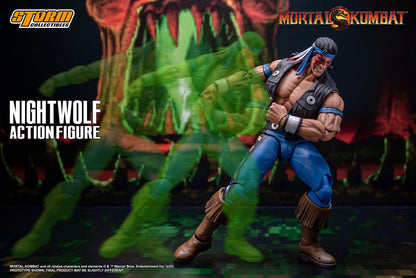 Pedido Figura Nightwolf - Mortal Kombat marca Storm Collectibles DCMK16 escala 1/12