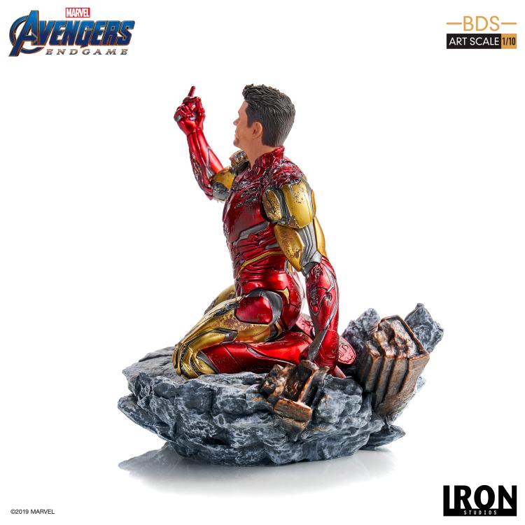 Pedido Estatua Iron Man (I Am Iron Man) - Avengers: Endgame - Battle Diorama Series (BDS) marca Iron Studios escala de arte 1/10