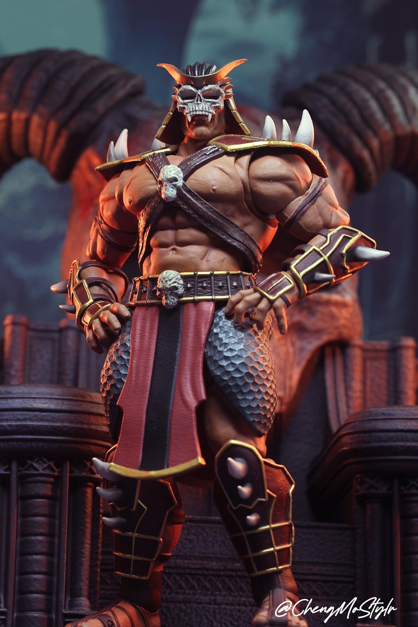 Pedido Figura Shao Kahn con Trono (Deluxe Edition) - Mortal Kombat marca Storm Collectibles escala 1/12