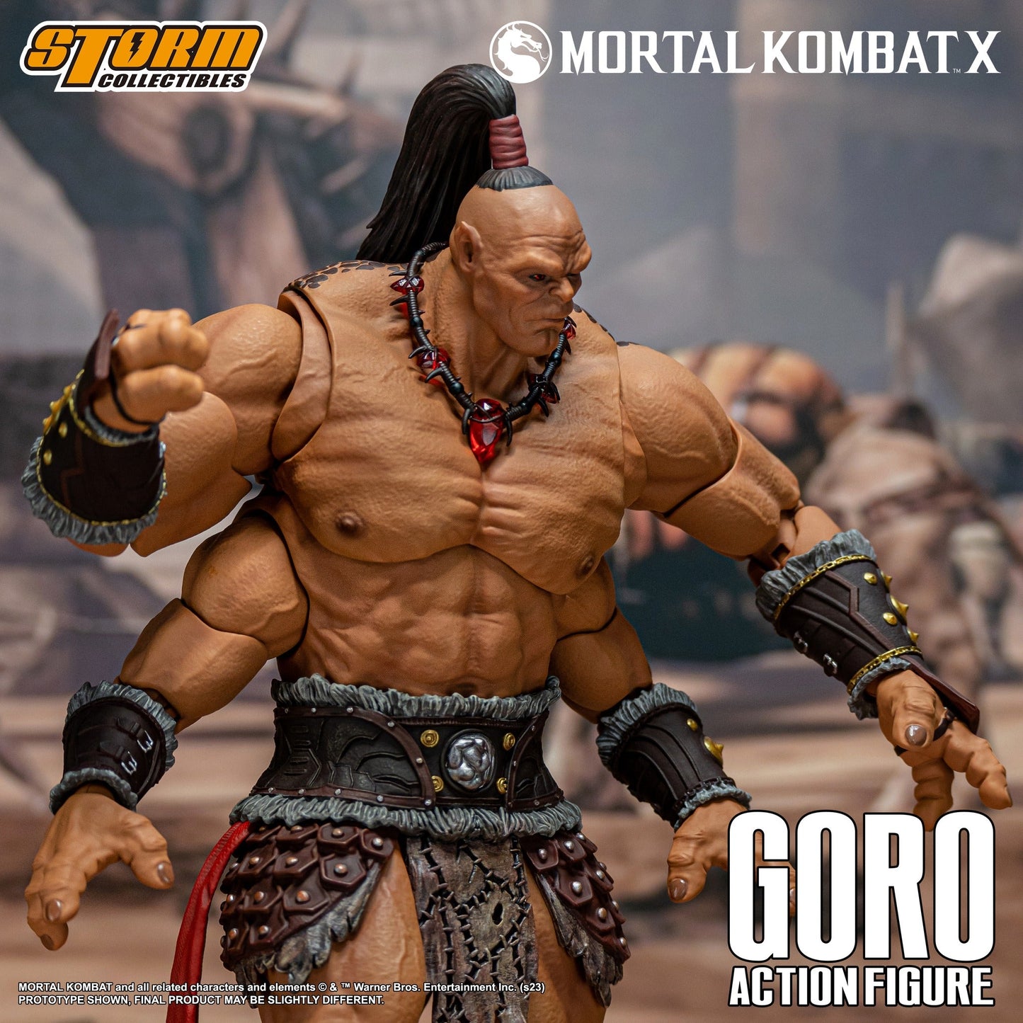 Pedido Figura Goro - Mortal Kombat X marca Storm Collectibles escala 1/12