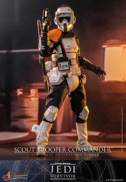 Pedido Figura Scout Trooper Commander - Star Wars Jedi Survivor marca Hot Toys VGM53 escala 1/6