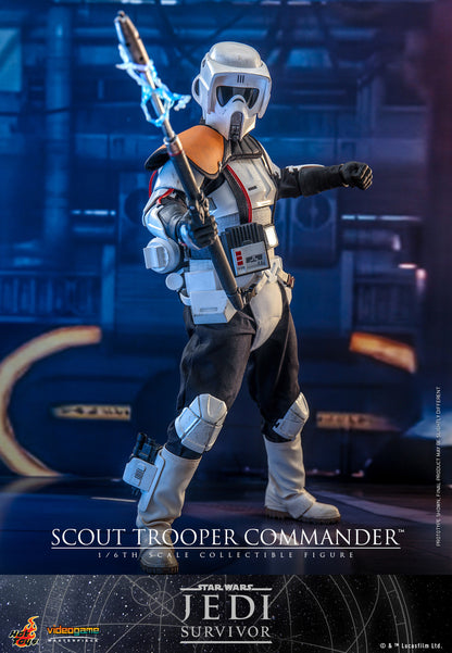 Pedido Figura Scout Trooper Commander - Star Wars Jedi Survivor marca Hot Toys VGM53 escala 1/6