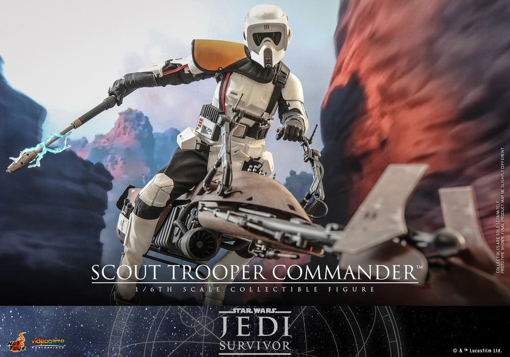 Pedido Figura Scout Trooper Commander - Star Wars Jedi Survivor marca Hot Toys VGM53 escala 1/6