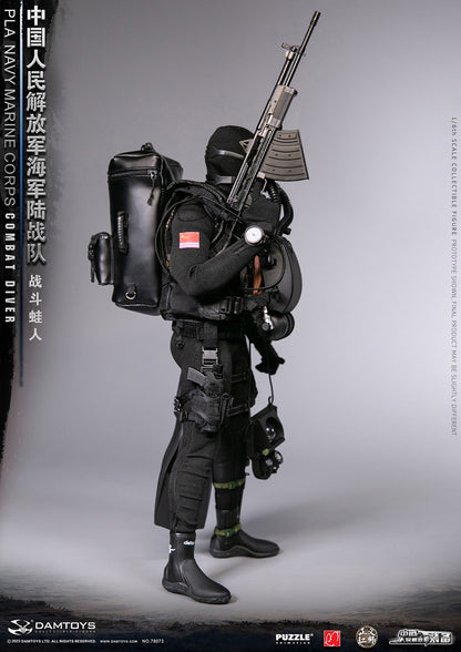 Preventa Figura PLA Navy Marine Corps Combat Diver marca DAMTOYS 78073 escala 1/6