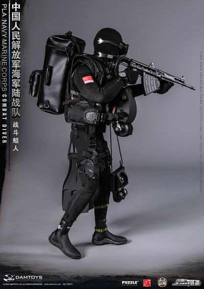 Preventa Figura PLA Navy Marine Corps Combat Diver marca DAMTOYS 78073 escala 1/6