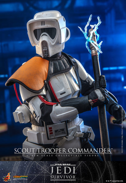 Pedido Figura Scout Trooper Commander - Star Wars Jedi Survivor marca Hot Toys VGM53 escala 1/6