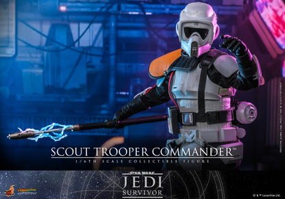 Pedido Figura Scout Trooper Commander - Star Wars Jedi Survivor marca Hot Toys VGM53 escala 1/6