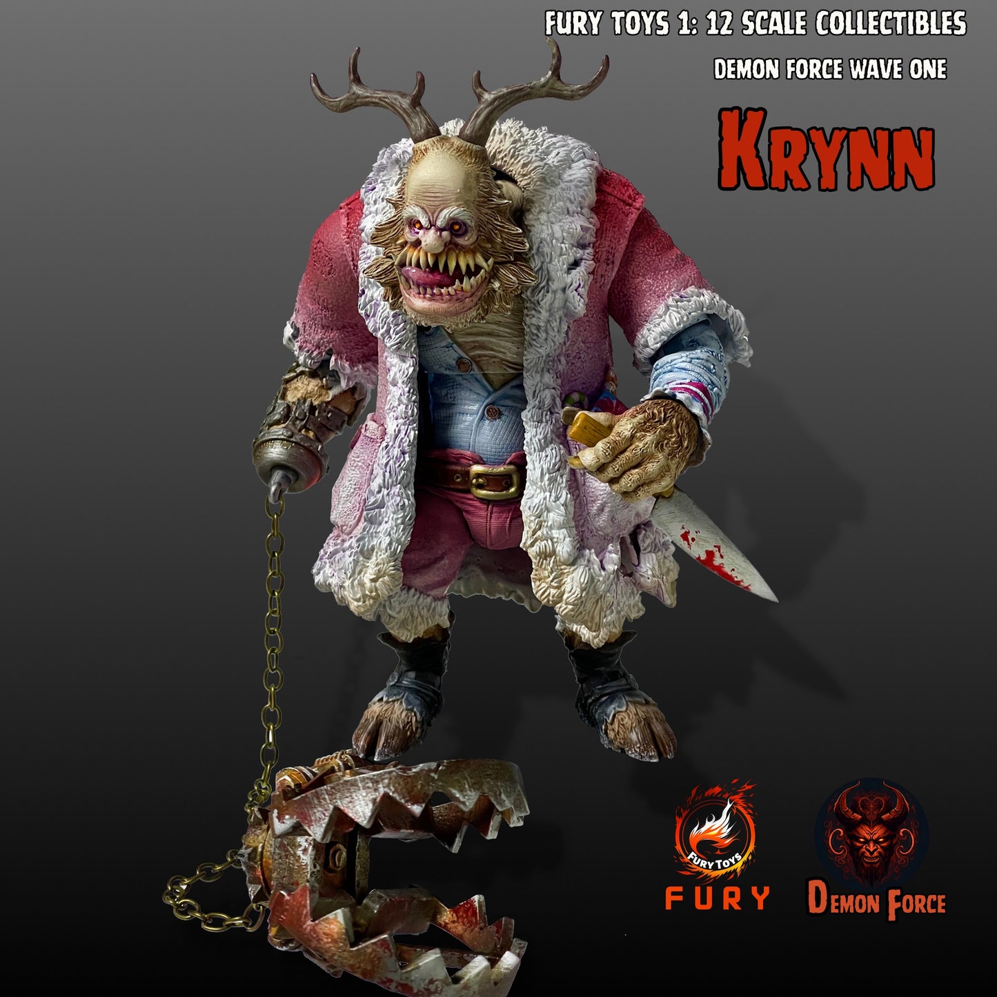 Pedido Figura Brother Krynn - Demon Force Wave One marca Fury Toys FDF002 escala pequeña 1/12