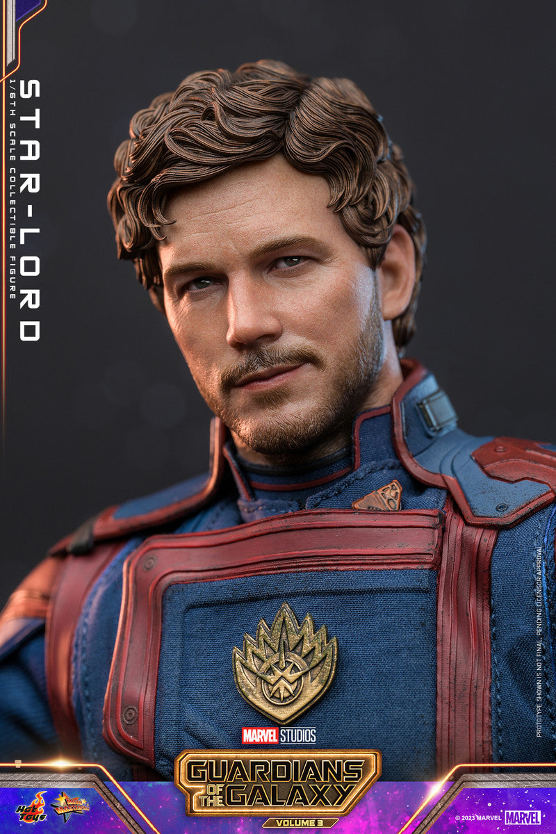 Preventa Figura STAR-LORD- Guardians of the Galaxy Vol. 3 marca Hot Toys MMS709 escala 1/6