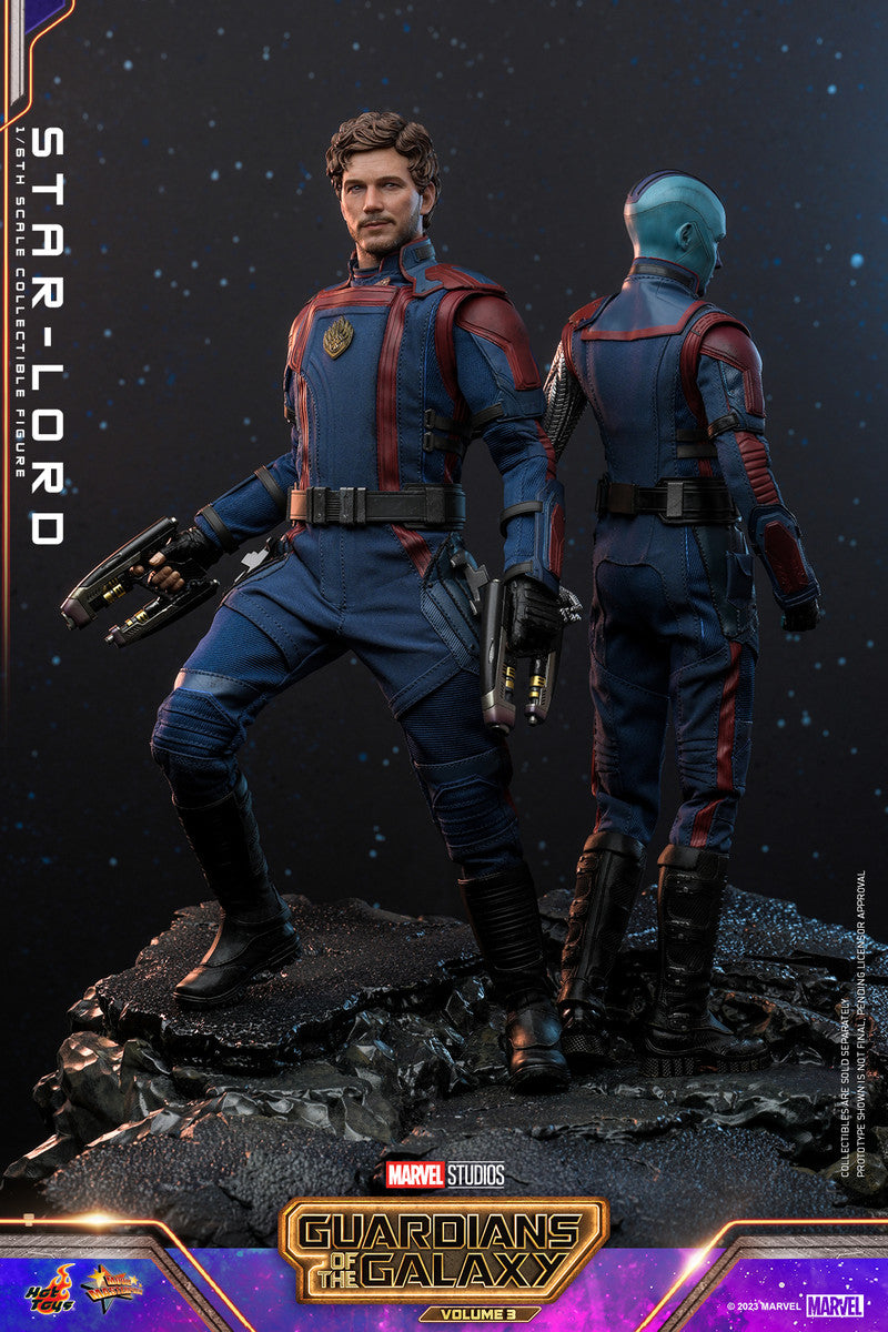 Preventa Figura STAR-LORD- Guardians of the Galaxy Vol. 3 marca Hot Toys MMS709 escala 1/6