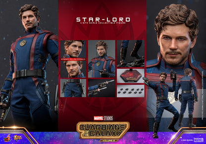 Preventa Figura STAR-LORD- Guardians of the Galaxy Vol. 3 marca Hot Toys MMS709 escala 1/6