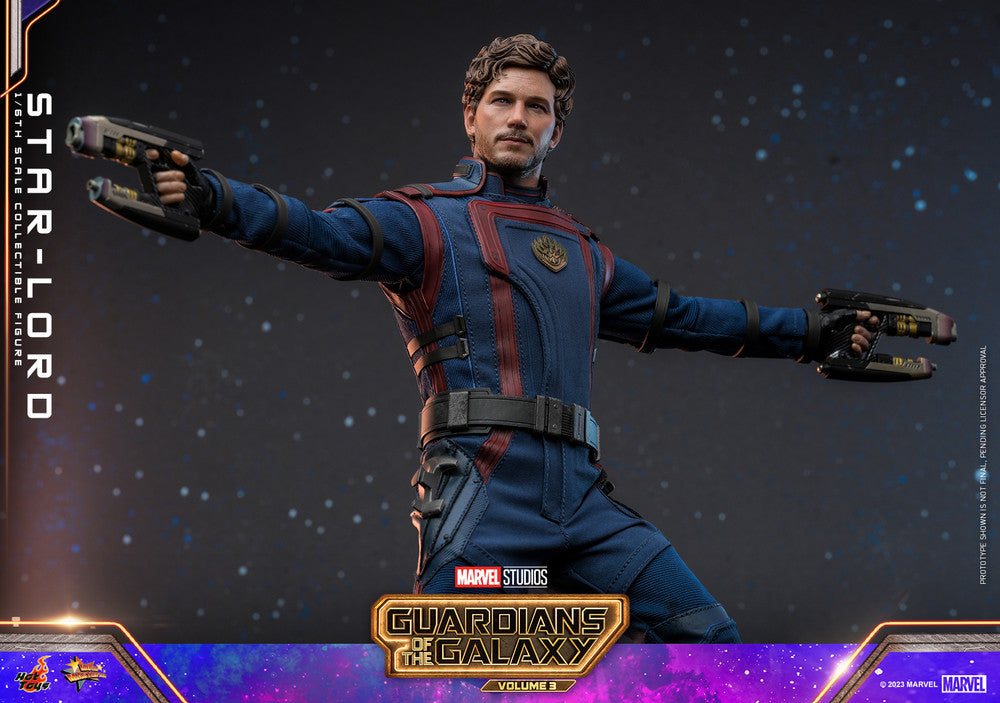 Preventa Figura STAR-LORD- Guardians of the Galaxy Vol. 3 marca Hot Toys MMS709 escala 1/6