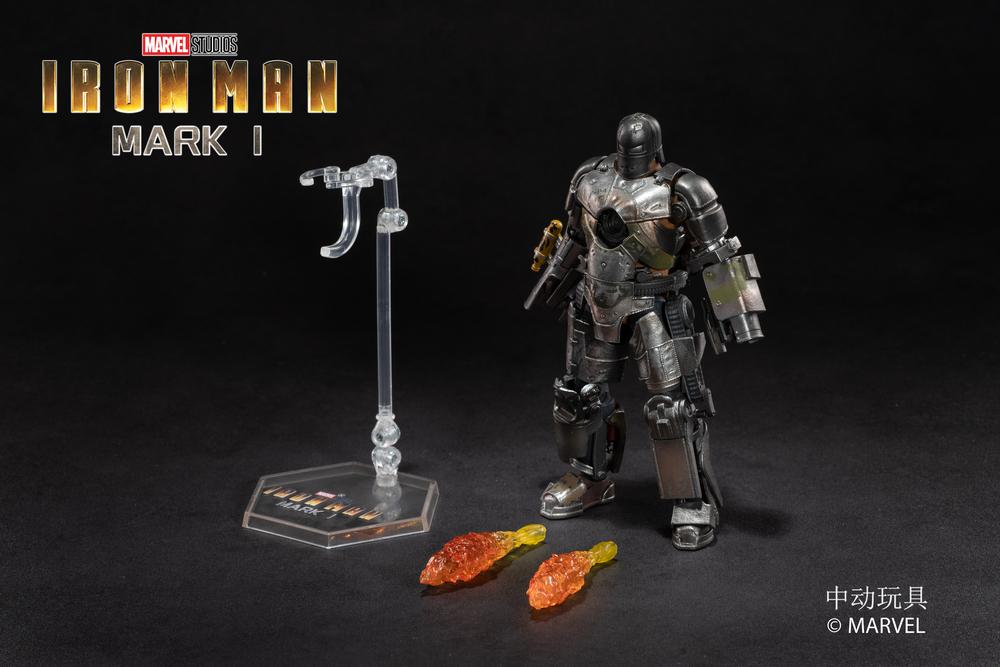 [EN STOCK] Figura Iron Man Mark I marca ZD Toys escala 1/10 (18 cm)