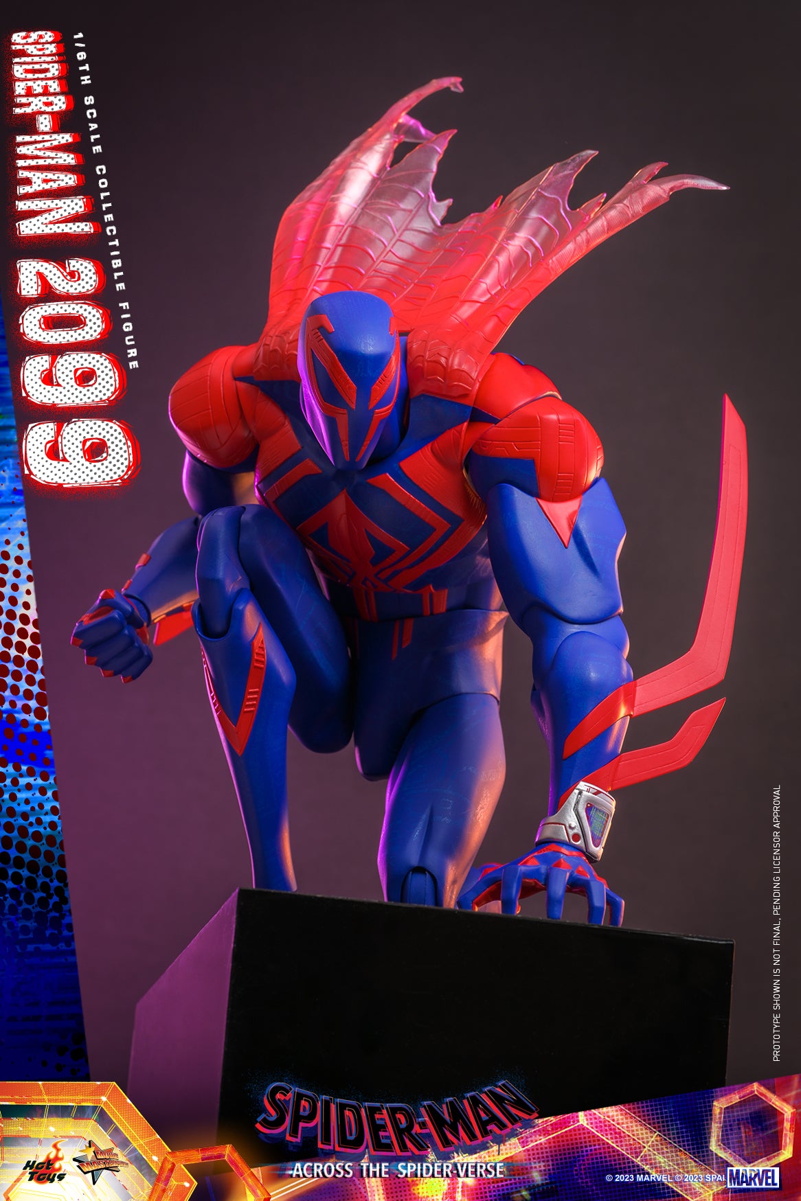 Preventa Figura Spider-Man 2099 - Spider-Man: Across the Spider-Verse marca Hot Toys MMS711 escala 1/6 (actualizada)