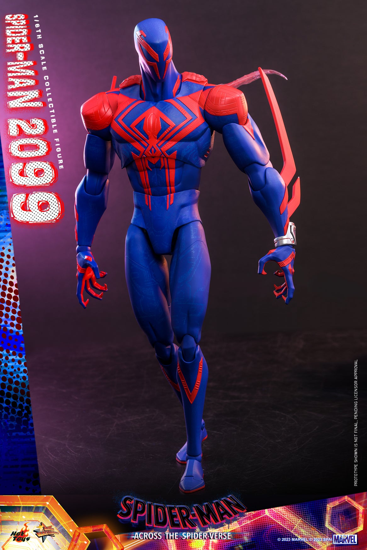 Preventa Figura Spider-Man 2099 - Spider-Man: Across the Spider-Verse marca Hot Toys MMS711 escala 1/6 (actualizada)